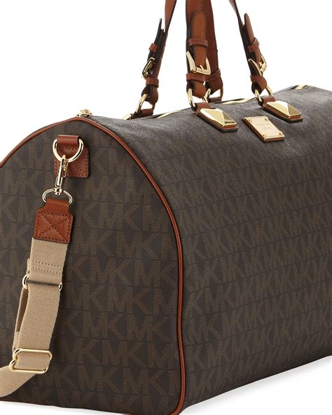 michael kors mens jet set duffle bag|Michael Kors travel bag outlet.